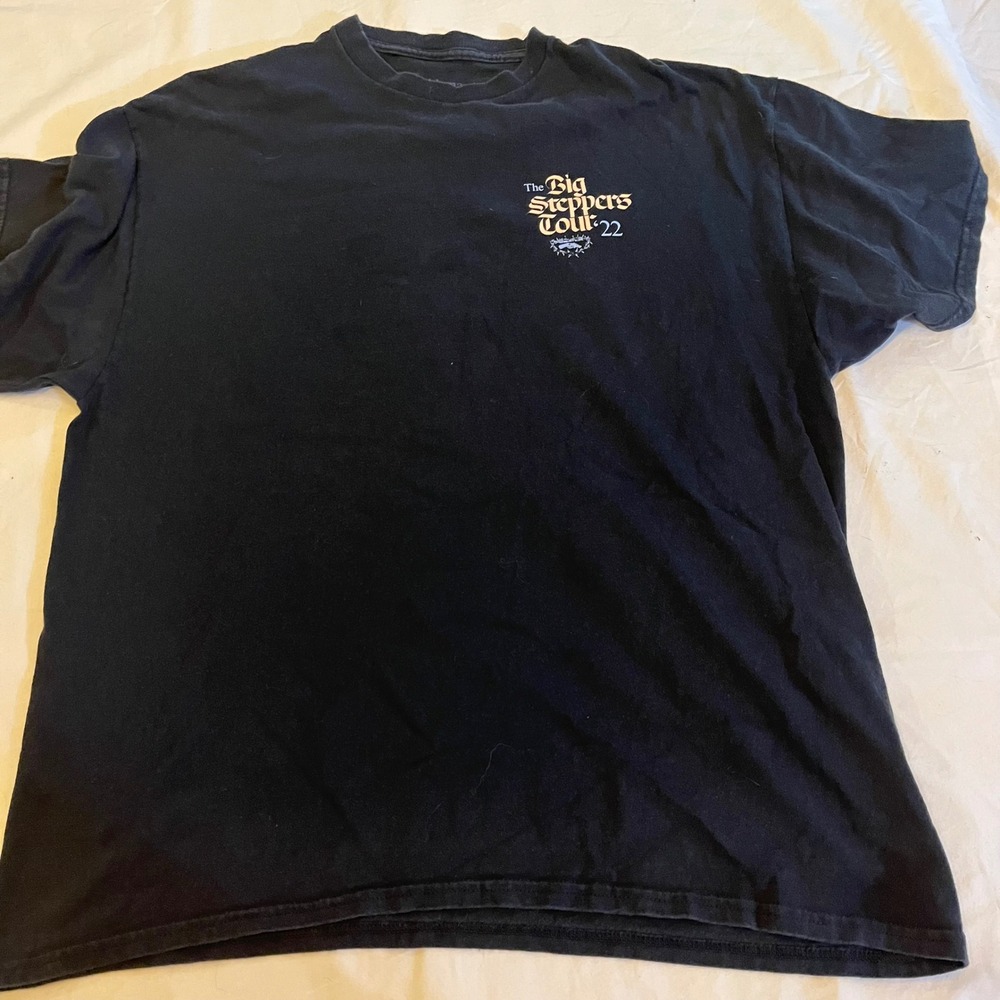 Kendrick Lamar "The Big Steppers Tour" 2022 Oklama Mens Graphic T-Shirt XL